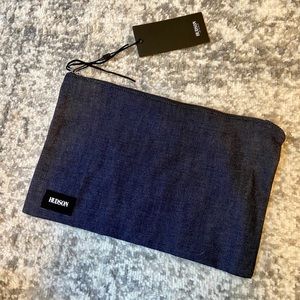 Hudson Denim Clutch Pouch